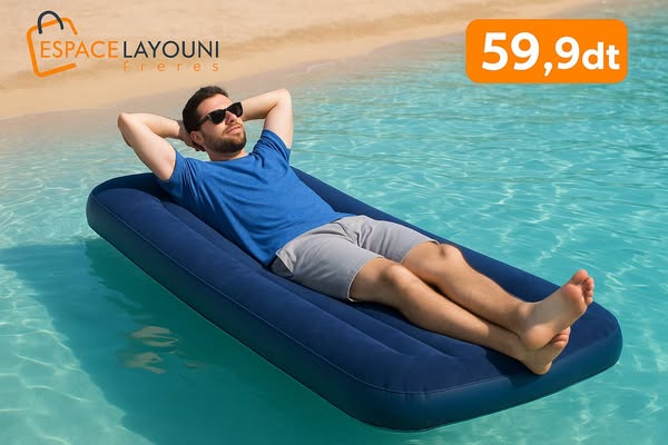 Matelas intex 1 personne + pompe
