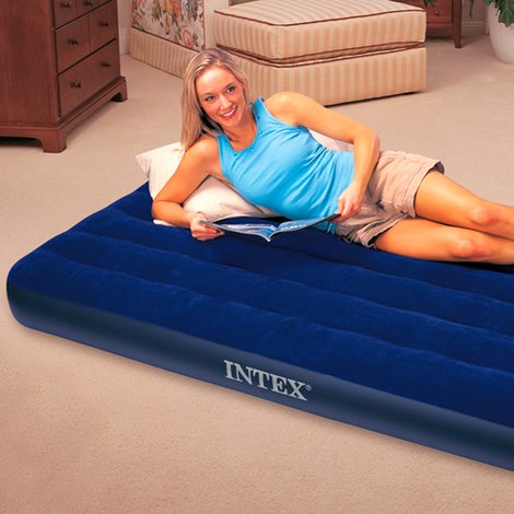 Matelas intex 1 personne + pompe